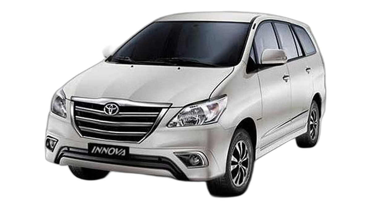 Toyota Innova suv rental with driver