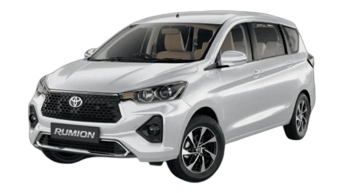 Toyota Rumion mpv rental with driver